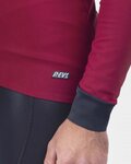 ALÉ Jachetă termoizolantă de ciclism - R-EV1 FUTURE WARM - roșu/negru