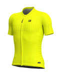 ALÉ Tricou de ciclism cu mânecă scurtă - COOLING - galben