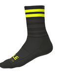 ALÉ Șosete clasice de ciclism - SPEED FONDO  - galben/negru