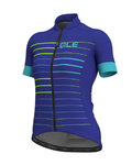 ALÉ Tricou de ciclism cu mânecă scurtă - ERGO LADY  - albastru