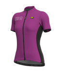 ALÉ Tricou de ciclism cu mânecă scurtă - COLOR BLOCK LADY - mov