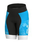 ALÉ Pantaloni scurți de ciclism fără bretele - STELLE KIDS - albastru/negru
