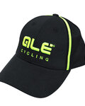 ALÉ Șapcă de ciclism - PODIO  - negru/galben