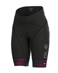 ALÉ Pantaloni scurți de ciclism fără bretele - THE END LADY - negru/multicolor