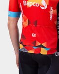 ALÉ Tricou de ciclism cu mânecă scurtă - BAHR VICTORIOUS 2022 - roșu/albastru/alb