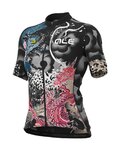 ALÉ Tricou de ciclism cu mânecă scurtă - OCEAN LADY - multicolor