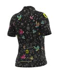 ALÉ Tricou de ciclism cu mânecă scurtă - VERSILIA KIDS - negru