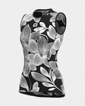ALÉ Tricou de ciclism fără mâneci - GARDEN LADY - negru