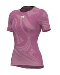 ALÉ Tricou de ciclism cu mânecă scurtă - ETESIA LADY - roz