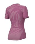 ALÉ Tricou de ciclism cu mânecă scurtă - ETESIA LADY - roz