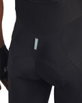 ALÉ Pantaloni scurți de ciclism cu bretele - K-COLDBACK - negru