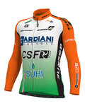 ALÉ Tricou de cilism pentru iarnă cu mânecă lungă - BARDIANI CSF 19 WNT - multicolor