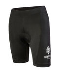 BIANCHI MILANO Pantaloni scurți de ciclism fără bretele - JABALON LADY - negru