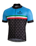 BIANCHI MILANO Tricou de ciclism cu mânecă scurtă - CODIGORO - albastru deschis