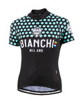 BIANCHI MILANO Tricou de ciclism cu mânecă scurtă - CROSIA LADY - albastru/negru