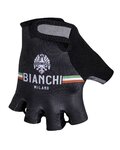 BIANCHI MILANO Mănuși de ciclism fără degete - ENAS - negru