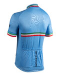 BIANCHI MILANO Tricou de ciclism cu mânecă scurtă - ISALLE - albastru