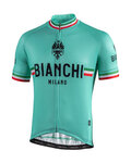 BIANCHI MILANO Tricou de ciclism cu mânecă scurtă - ISALLE - albastru