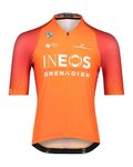BIORACER Tricou de ciclism cu mânecă scurtă - INEOS GRENADIERS '22 - portocaliu/roșu