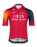 BIORACER Tricou de ciclism cu mânecă scurtă - INEOS GRENADIERS 2023 ICON RACE - albastru/roșu