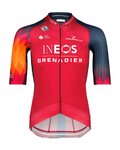 BIORACER Tricou de ciclism cu mânecă scurtă - INEOS GRENADIERS 2023 EPIC RACE - roșu/albastru