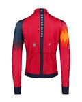 BIORACER Jachetă termoizolantă de ciclism - INEOS GRENADIERS 2023 ICON TEMPEST RACE - albastru/roșu