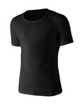 BIOTEX Tricou de ciclism cu mânecă scurtă - TECHNOTRANS - negru