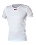 BIOTEX Tricou de ciclism cu mânecă scurtă - WINDPROOF - alb