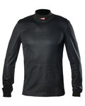BIOTEX Tricou de ciclism cu mânecă lungă - WINDPROOF - negru