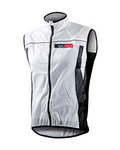 BIOTEX Vestă de ciclism - X-LIGHT - alb/negru