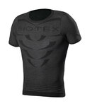 BIOTEX Tricou de ciclism cu mânecă scurtă - BIOFLEX WARM - negru