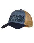 BUFF Șapcă de ciclism - TRUCKER TZOM - galben/albastru