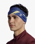 BUFF Banderolă de ciclism - UV® UNDERHELMET AKIM - maro/albastru