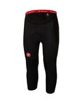 CASTELLI Pantaloni scurți de ciclism fără bretele - EVOLUZIONE 2.0 - negru