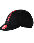 CASTELLI Șapcă de ciclism - RETRO 3 - roșu/negru