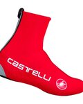 CASTELLI Încălzitoare pantofi de ciclism - DILUVIO C - roșu