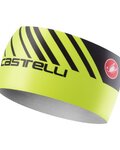 CASTELLI Banderolă de ciclism - ARRIVO 3 THERMO - galben/negru