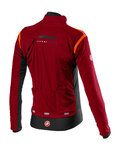 CASTELLI Jachetă termoizolantă de ciclism - ALPHA RoS 2 - bordo