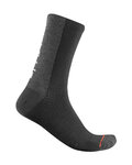 CASTELLI Șosete clasice de ciclism - BANDITO WOOL 18 - negru
