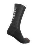 CASTELLI Șosete clasice de ciclism - BANDITO WOOL 18 - negru