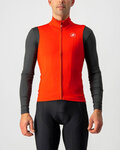 CASTELLI Vestă de ciclism - PRO THERMAL MID - roșu