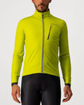 CASTELLI Jachetă termoizolantă de ciclism - GO WINTER - galben