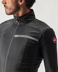 CASTELLI Jachetă rezistentă la vânt de ciclism - SQUADRA STRECH - negru