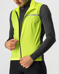 CASTELLI Vestă de ciclism - SQUADRA STRECH - galben