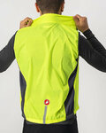 CASTELLI Vestă de ciclism - SQUADRA STRECH - galben