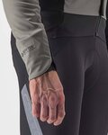 CASTELLI Jachetă termoizolantă de ciclism - ALPHA RoS 2 - gri/negru