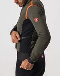 CASTELLI Jachetă termoizolantă de ciclism - ALPHA RoS 2 - verde