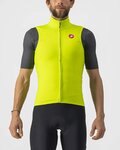 CASTELLI Vestă de ciclism - PRO THERMAL MID - galben