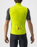 CASTELLI Vestă de ciclism - PRO THERMAL MID - galben