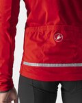 CASTELLI Jachetă termoizolantă de ciclism - GO WINTER - roșu